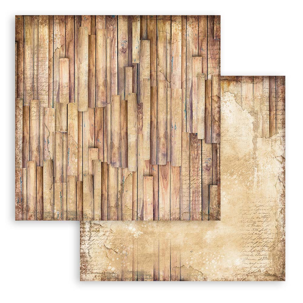 STAMPERIA DOUBLE SIDED 10 PAGE 12" X 12" PAPER PAD - MAXI BACKGROUNDS ALTEREGO