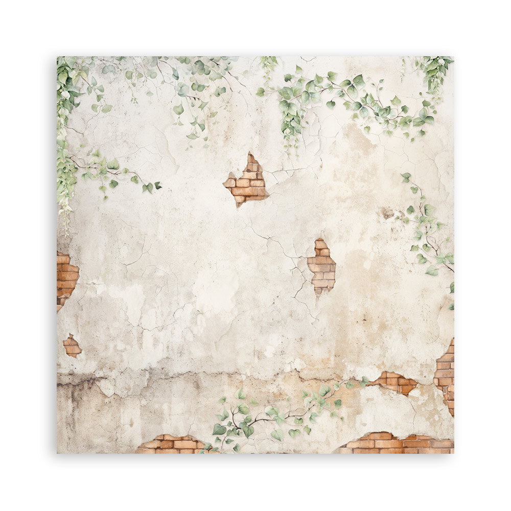 STAMPERIA 8" X 8" DOUBLE FACED PAPER PAD - LAVENDER