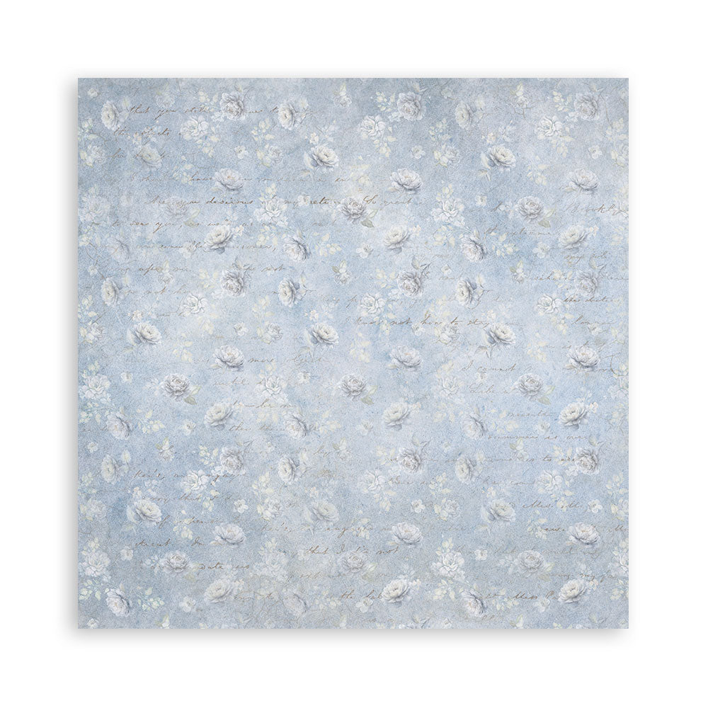 STAMPERIA 8" X 8" DOUBLE FACED PAPER PAD - TIMELESS