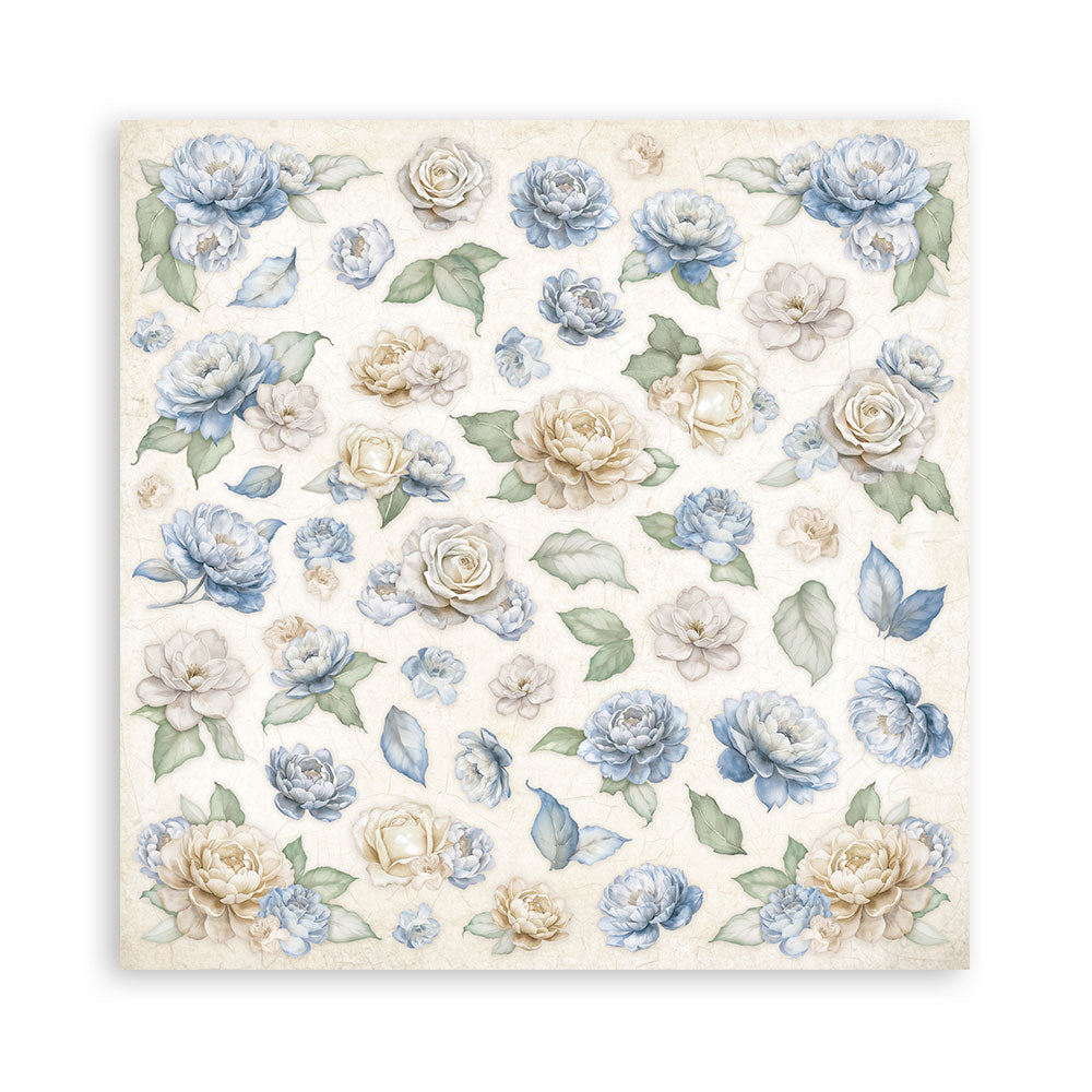 STAMPERIA 8" X 8" DOUBLE FACED PAPER PAD - TIMELESS