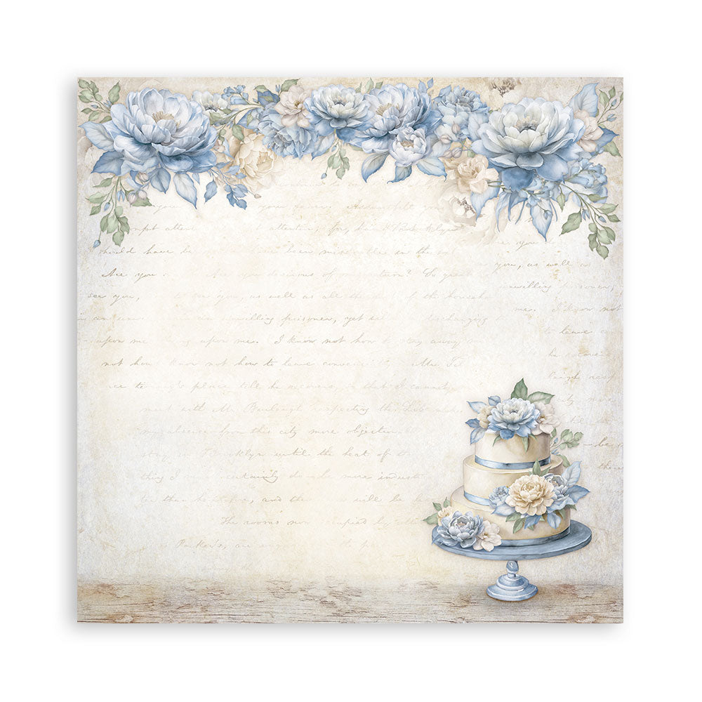STAMPERIA 8" X 8" DOUBLE FACED PAPER PAD - TIMELESS
