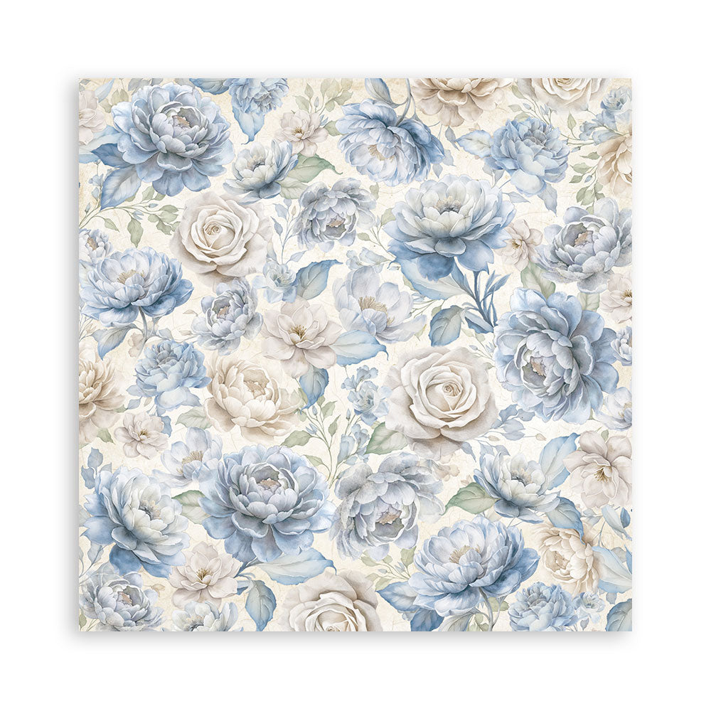 STAMPERIA 8" X 8" DOUBLE FACED PAPER PAD - TIMELESS