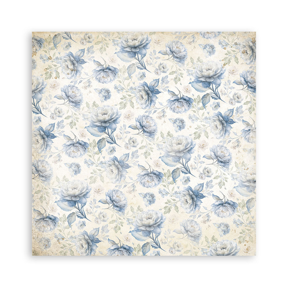 STAMPERIA 8" X 8" DOUBLE FACED PAPER PAD - TIMELESS