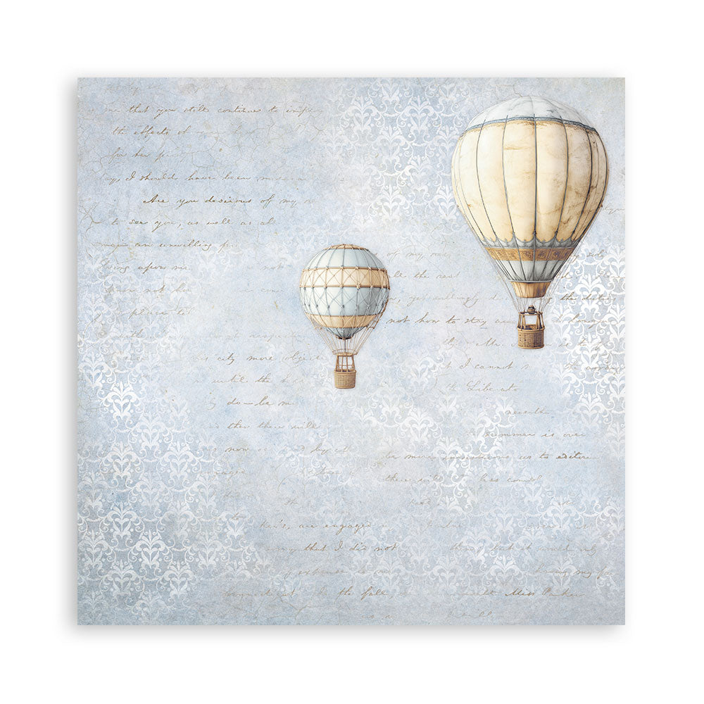 STAMPERIA 8" X 8" DOUBLE FACED PAPER PAD - TIMELESS