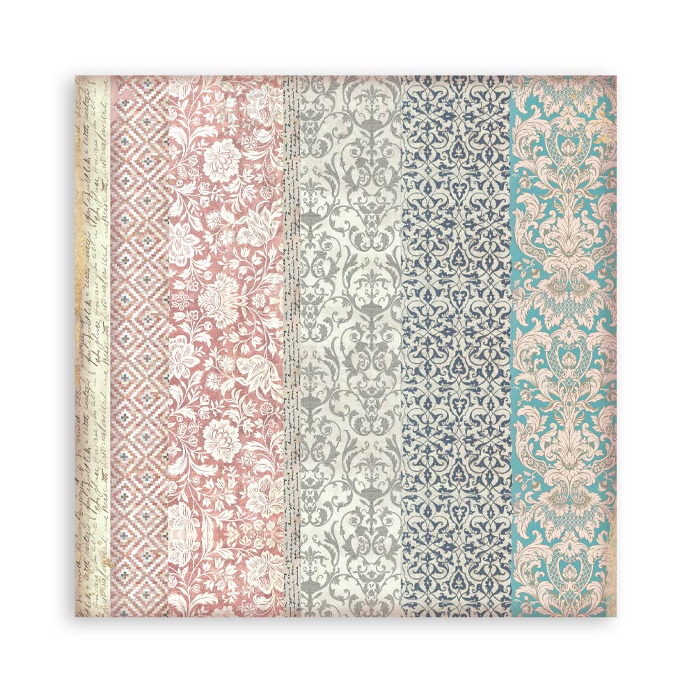 STAMPERIA 12" X 12" DOUBLE FACED PAPER PAD - VENICE CITY OF ART