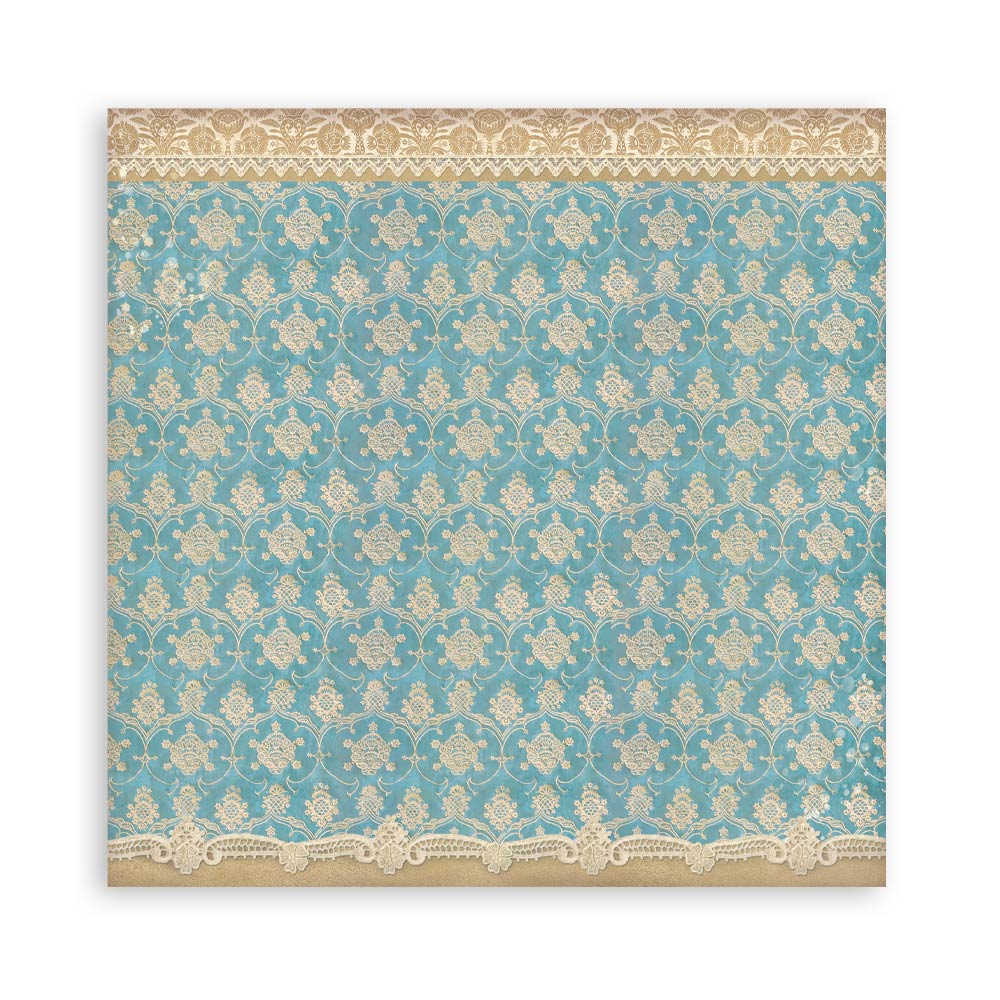 STAMPERIA 12" X 12" DOUBLE FACED PAPER PAD - VENICE CITY OF ART