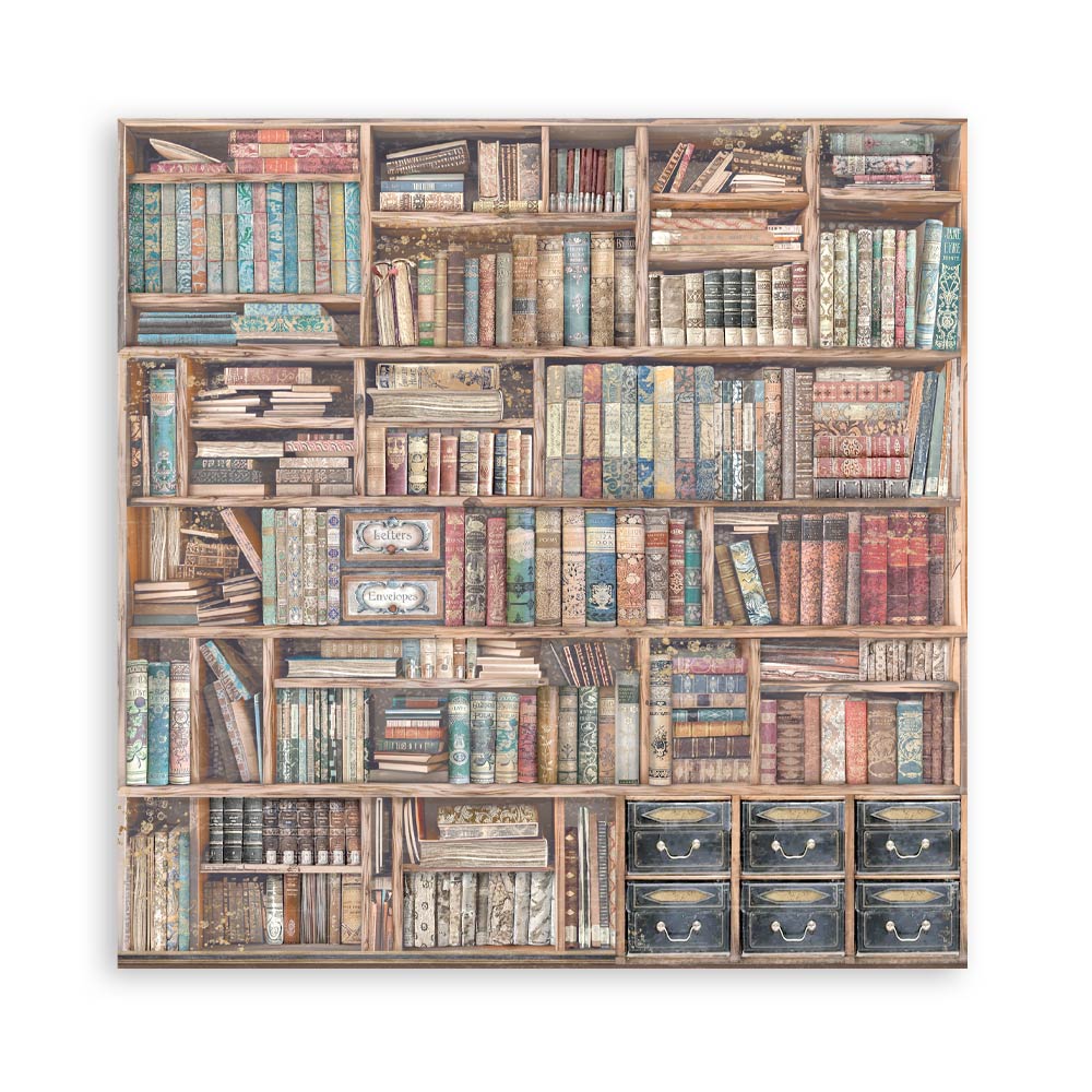 STAMPERIA 12" X 12" DOUBLE FACED PAPER PAD - VENICE CITY OF ART