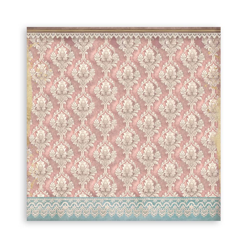 STAMPERIA 12" X 12" DOUBLE FACED PAPER PAD - VENICE CITY OF ART