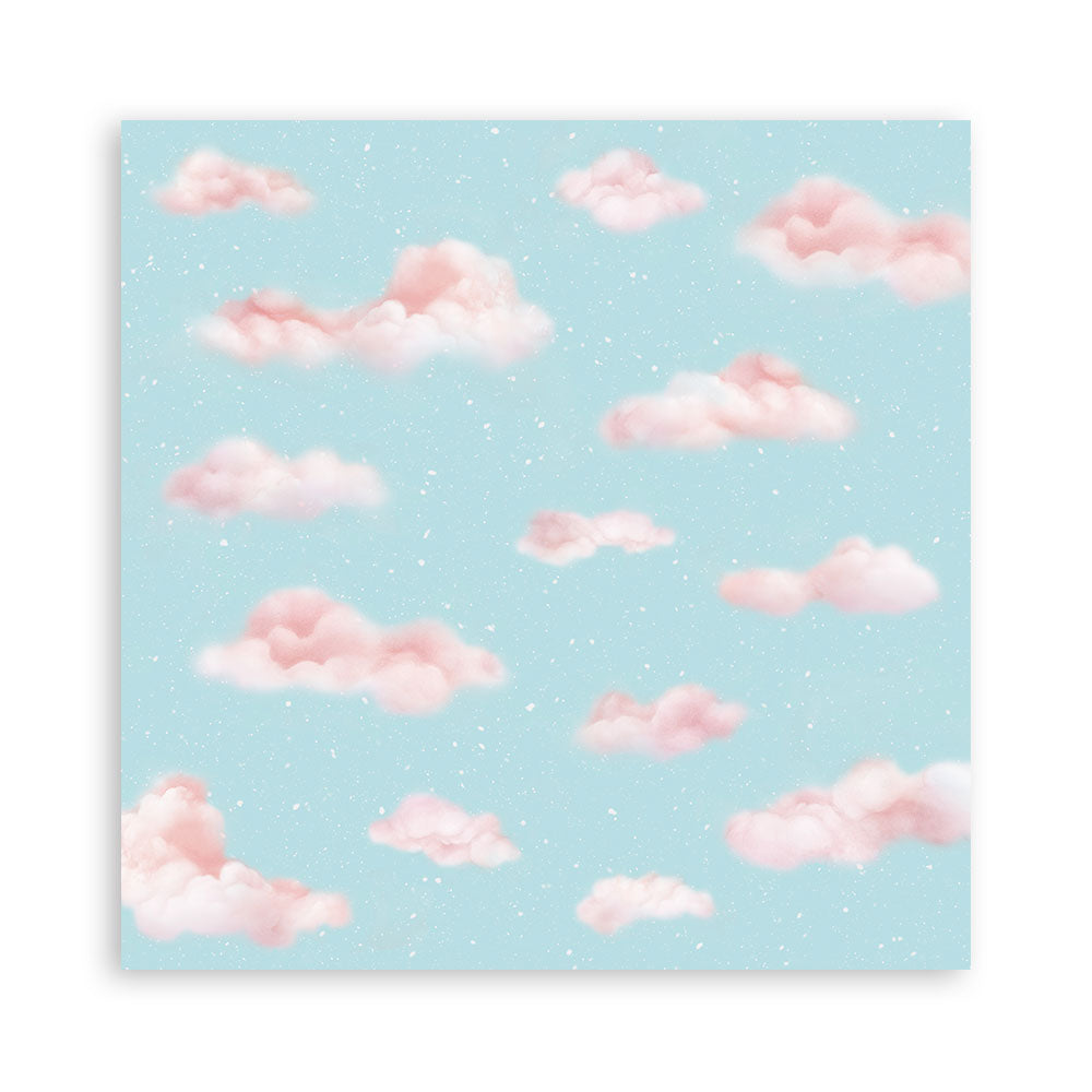 STAMPERIA 8" X 8" DOUBLE FACED PAPER PAD - CANDY CHRISTMAS