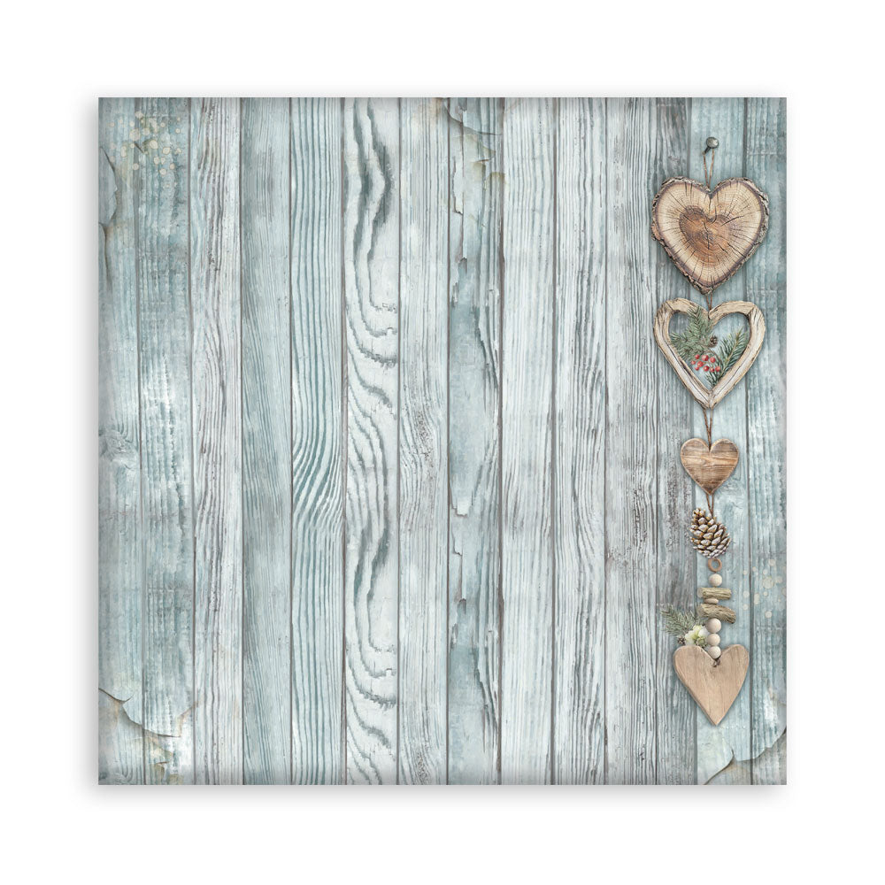 STAMPERIA 8" X 8" DOUBLE FACED PAPER PAD - THE OWL'S HOUSE