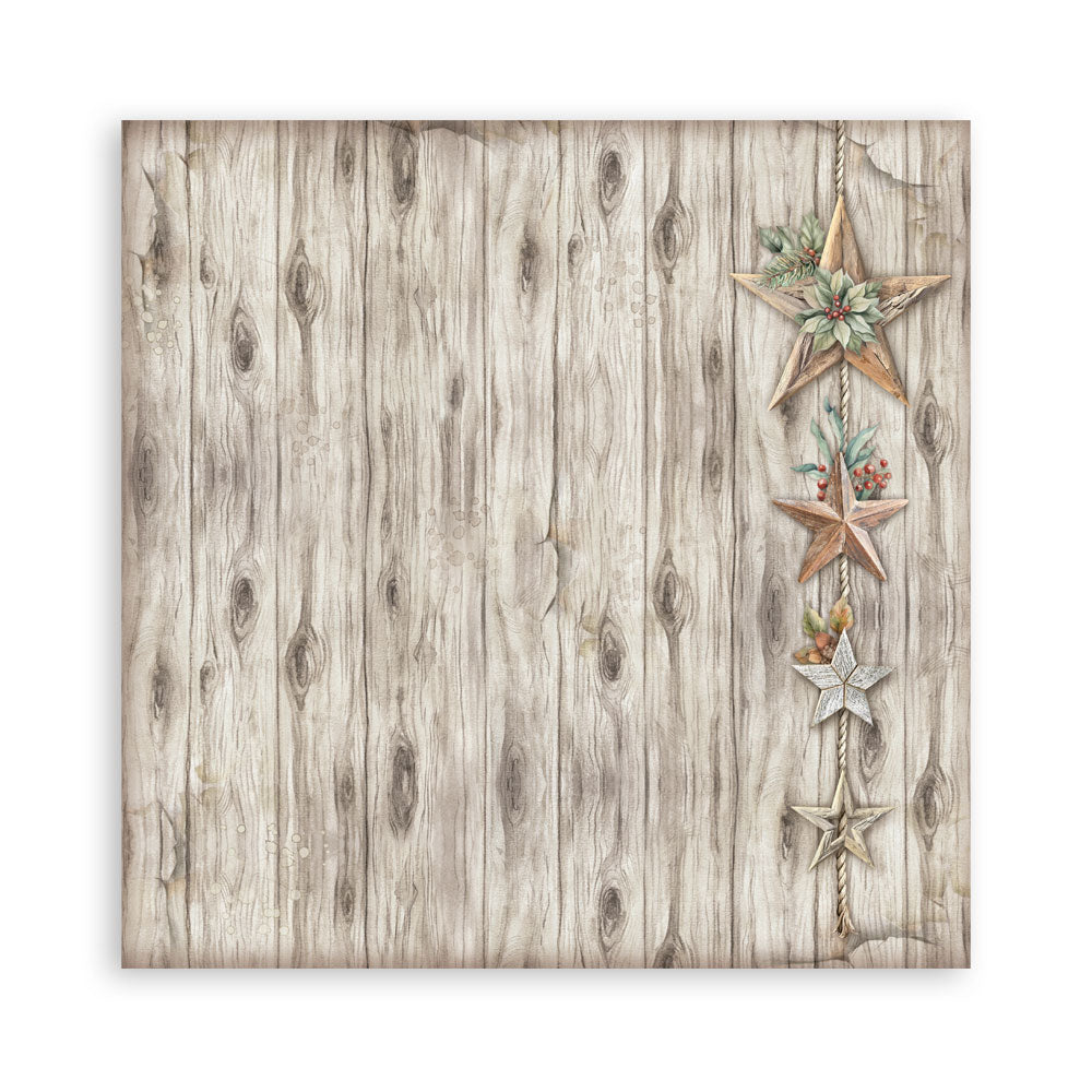 STAMPERIA 8" X 8" DOUBLE FACED PAPER PAD - THE OWL'S HOUSE