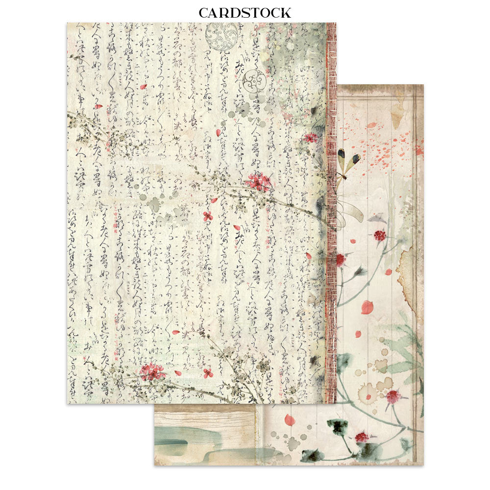 STAMPERIA JUNK JOURNAL - ORIENTAL GARDEN