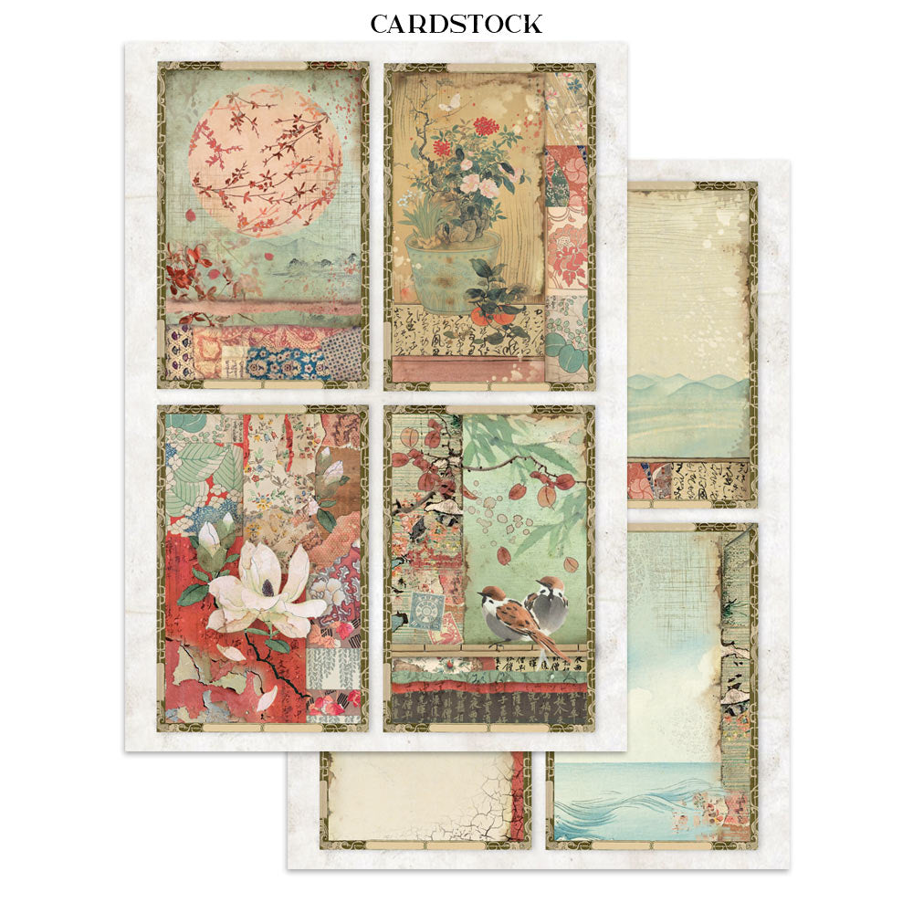 STAMPERIA JUNK JOURNAL - ORIENTAL GARDEN