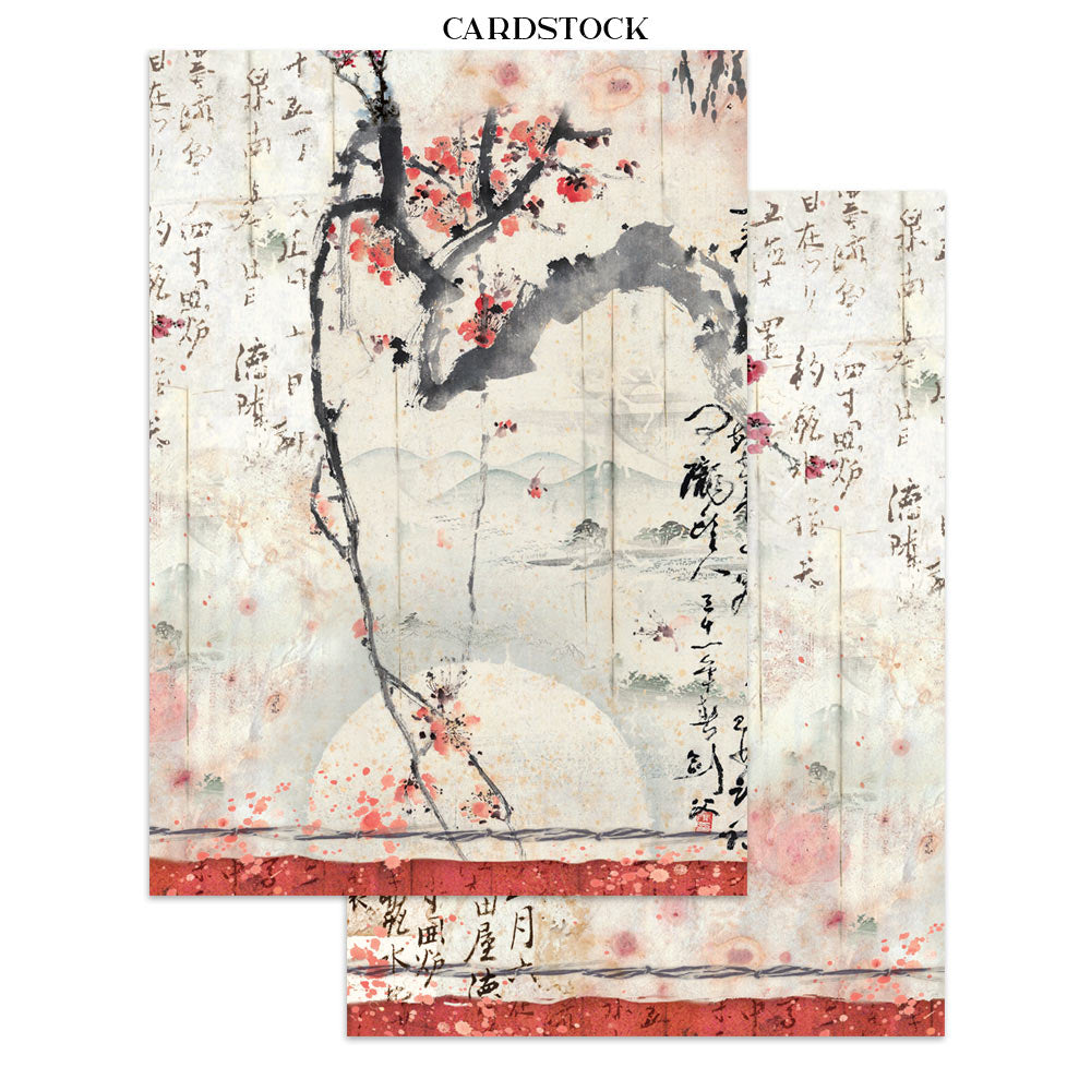 STAMPERIA JUNK JOURNAL - ORIENTAL GARDEN