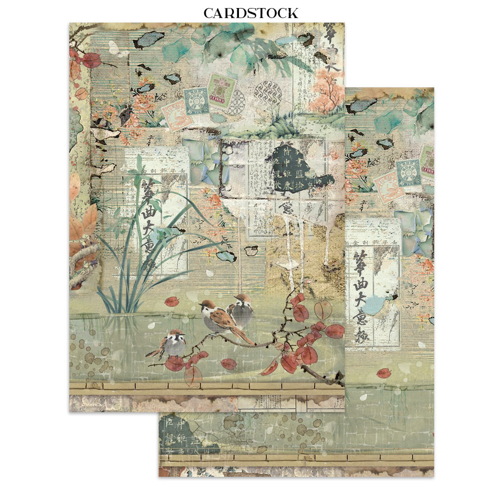 STAMPERIA JUNK JOURNAL - ORIENTAL GARDEN