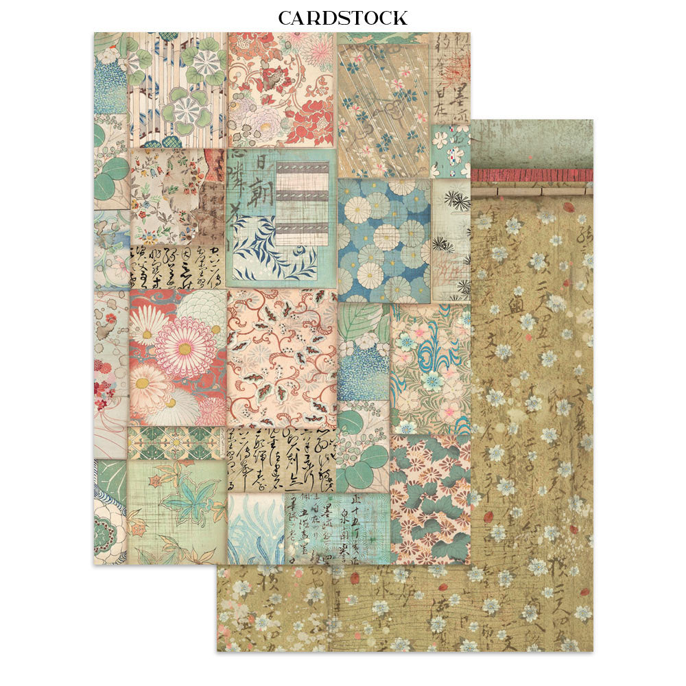 STAMPERIA JUNK JOURNAL - ORIENTAL GARDEN