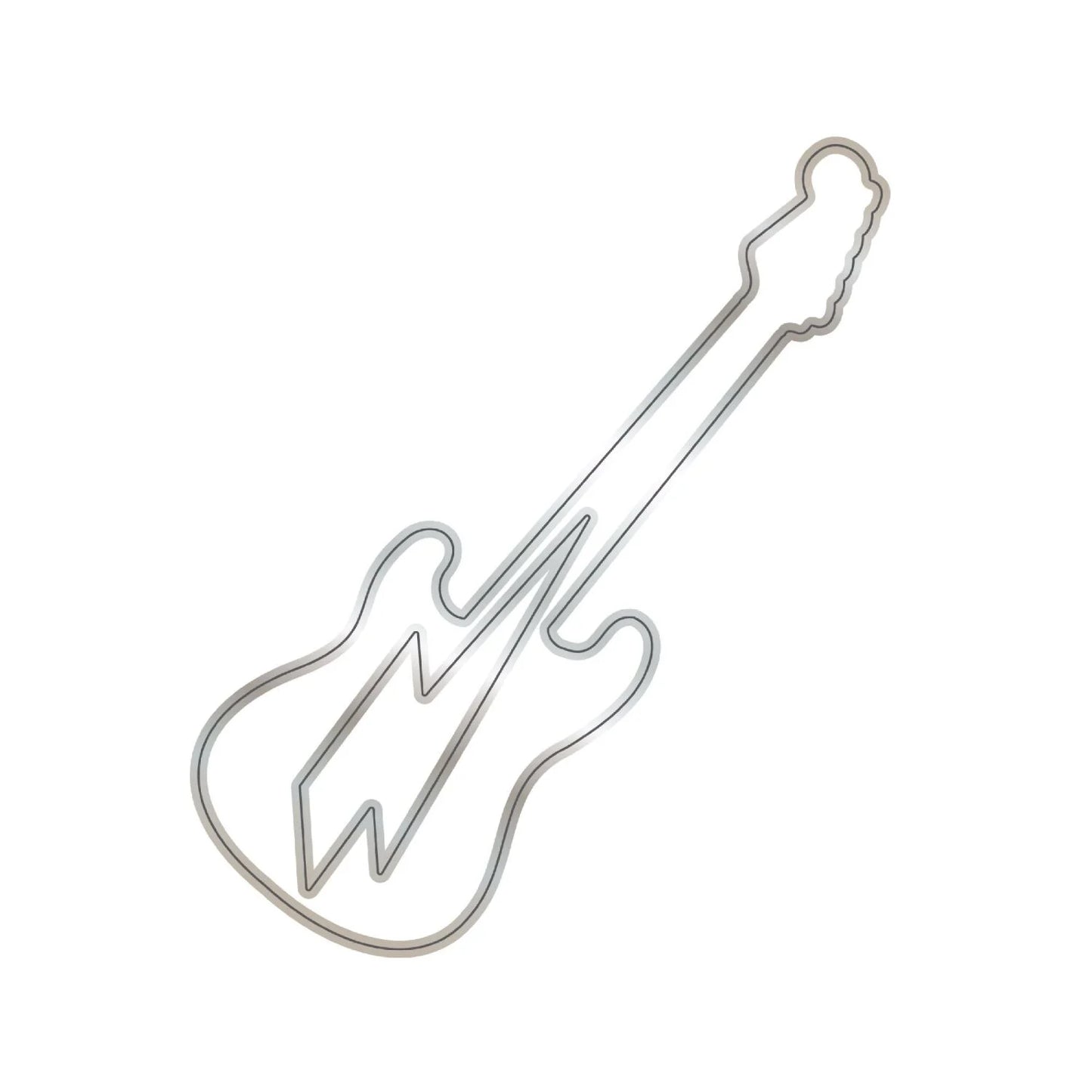 CHLOES CREATIVE CARDS DIE & STAMP SET - ROCK STAR GUITAR