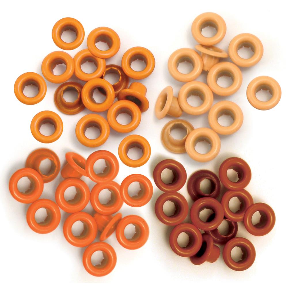 STANDARD ORANGE EYELETS - WE R MEMORY KEEPERS