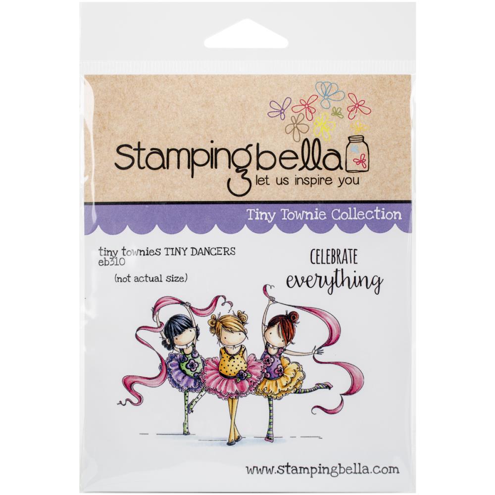 TINY TOWNIES - TINY DANCERS UNMOUNTED RUBBER STAMP SET - STAMPING BELLA