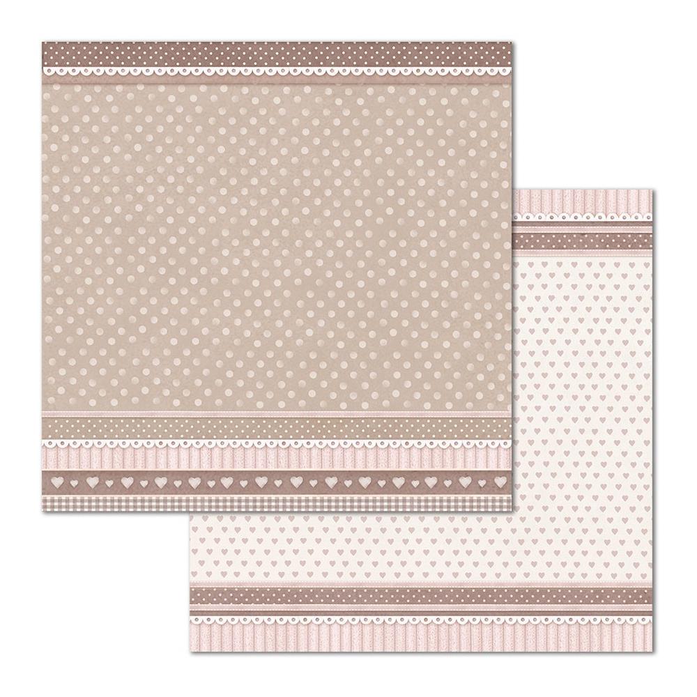 STAMPERIA DOUBLE SIDED 10 PAGE 12" X 12" PAPER PAD - LITTLE GIRL