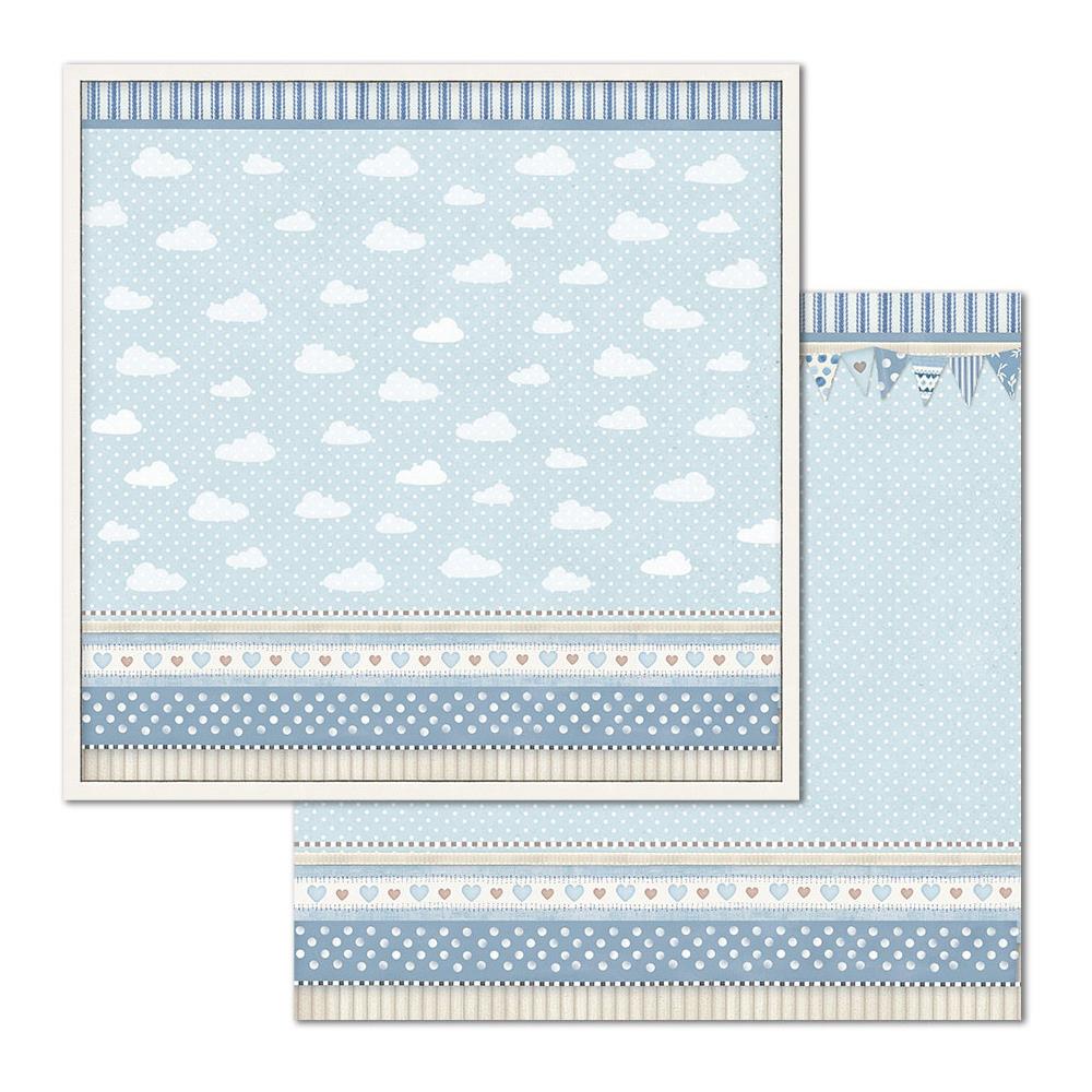 STAMPERIA DOUBLE SIDED 10 PAGE 12" X 12" PAPER PAD - LITTLE BOY