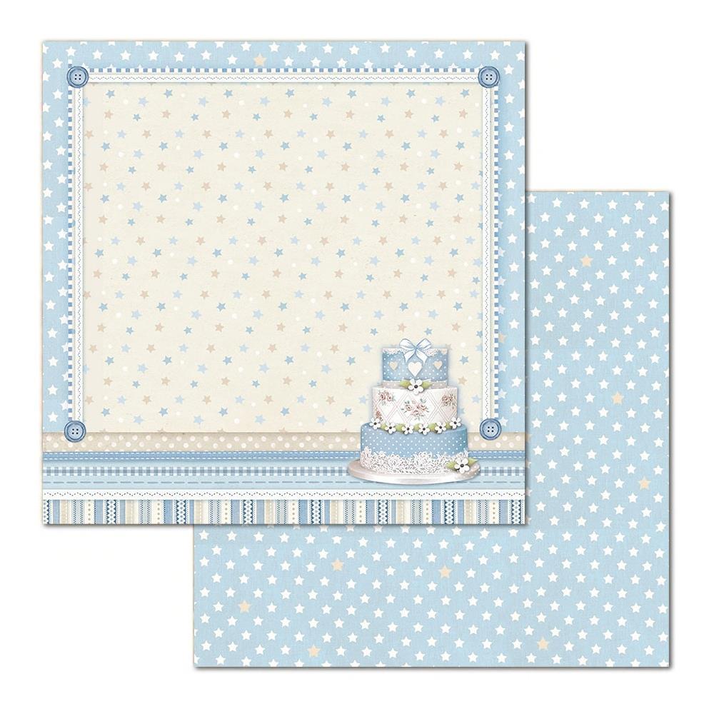 STAMPERIA DOUBLE SIDED 10 PAGE 12" X 12" PAPER PAD - LITTLE BOY