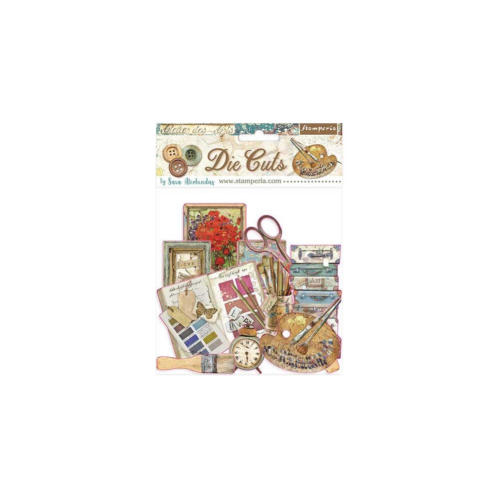 STAMPERIA 43PC DIE CUTS PACK - ATELIER DES ARTS