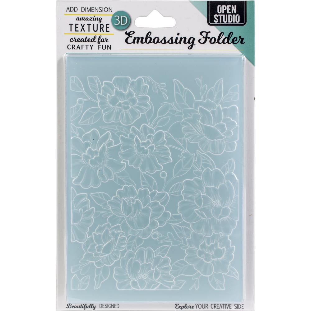 MEMORY BOX 3D EMBOSSING FOLDER - BLOOMING