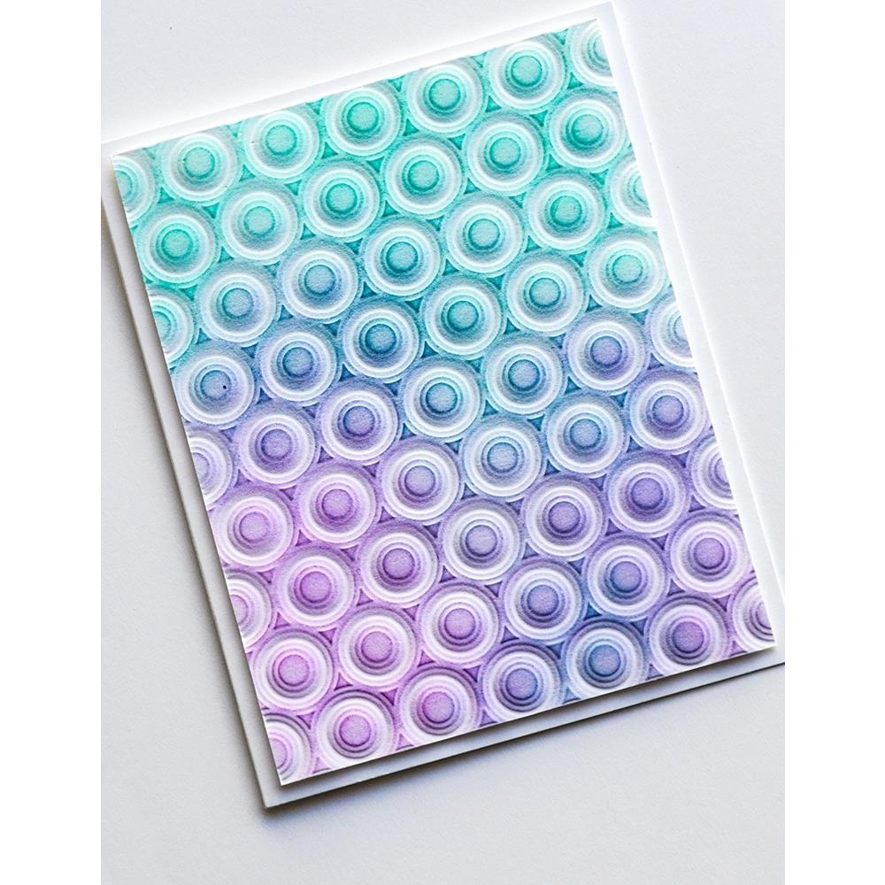 MEMORY BOX 3D EMBOSSING FOLDER - RINGADINGS