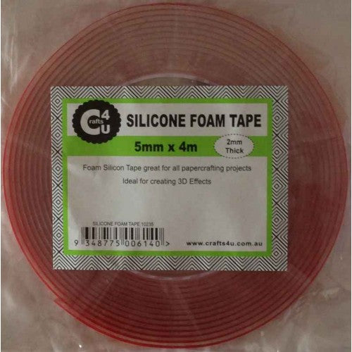 5MM SILICONE FOAM TAPE - CRAFTS 4 U