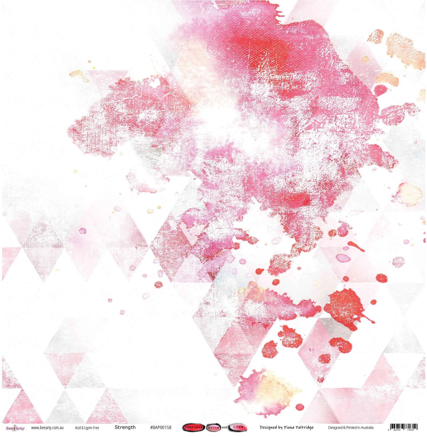 FEARLESS, BRAVE & FREE 12" X 12" COLLECTION PACK - BEE ARTY