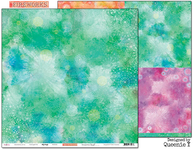 FIREWORKS 12" X 12" COLLECTION PACK - BEE ARTY