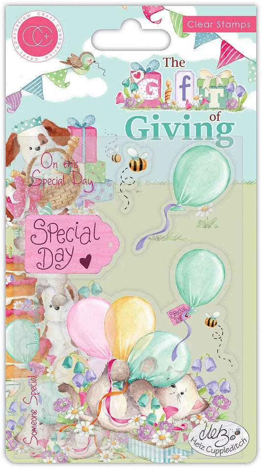 SPECIAL DAY CLEAR STAMP SET BY CRAFT CONSORTIUM