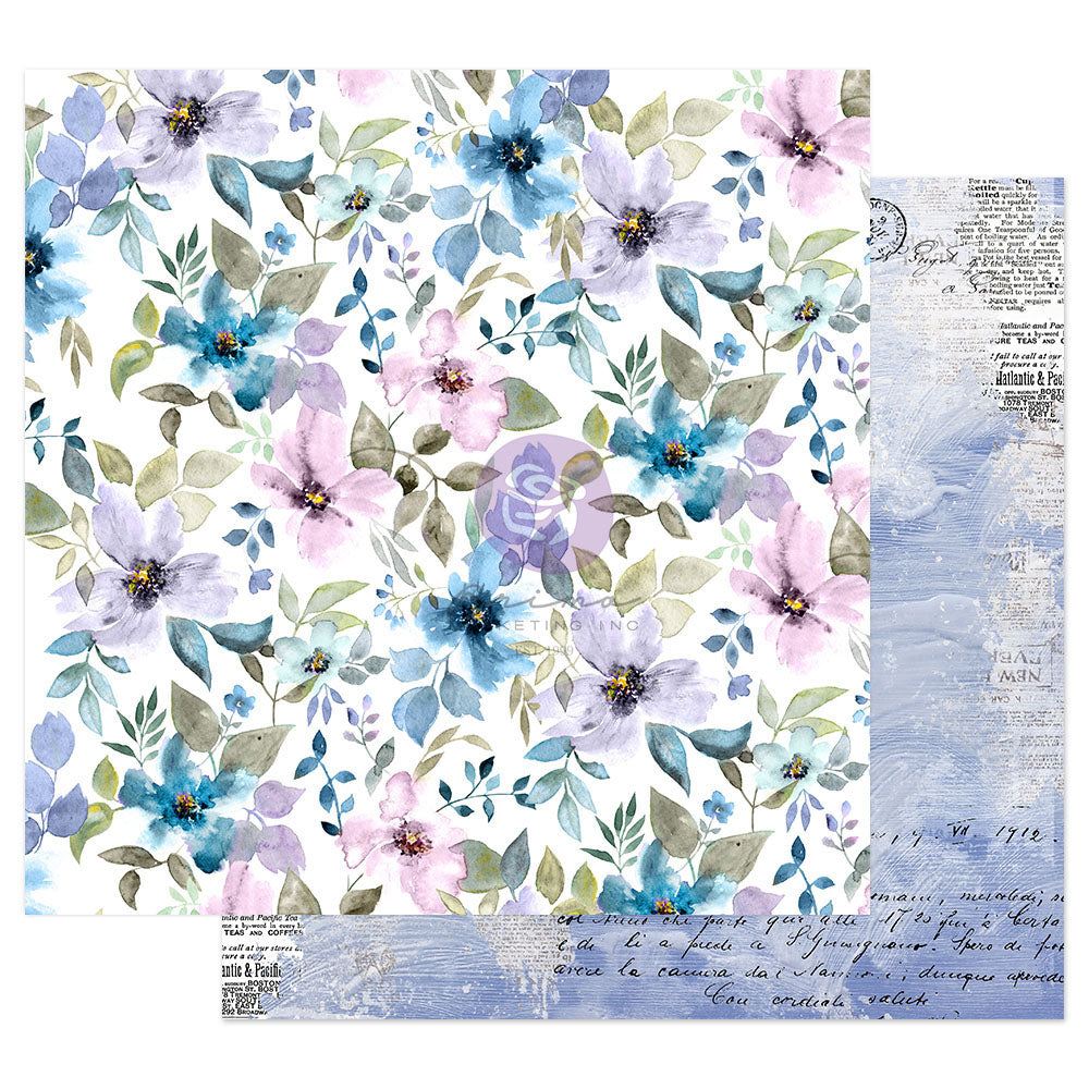 WATERCOLOR FLORAL 6" X 6" PAPER PAD - PRIMA MARKETING