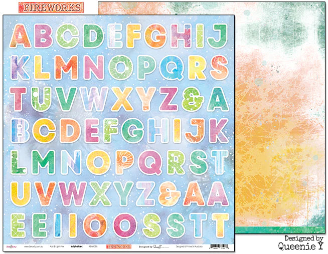 FIREWORKS 12" X 12" COLLECTION PACK - BEE ARTY