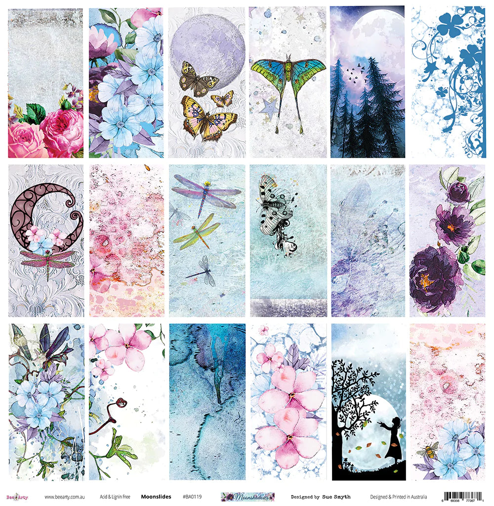 MOONSHADOWS 12" X 12" COLLECTION PACK - BEE ARTY