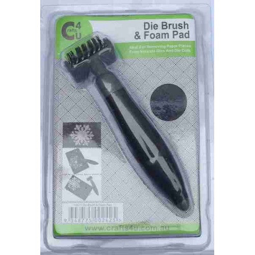 DIE BRUSH & FOAM PAD SET BY CRAFTS 4 U