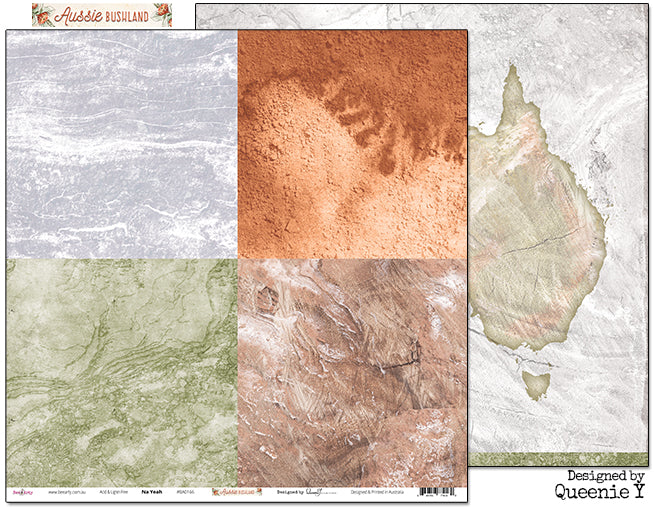 AUSSIE BUSHLAND 12" X 12" COLLECTION PACK - BEE ARTY