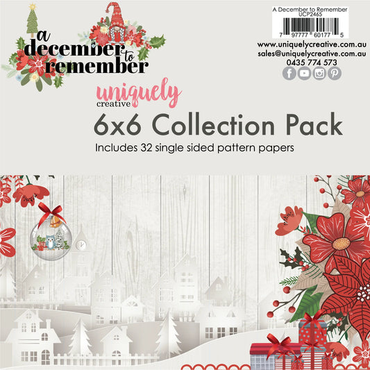 A DECEMBER TO REMEMBER MINI 6" x 6" COLLECTION PACK