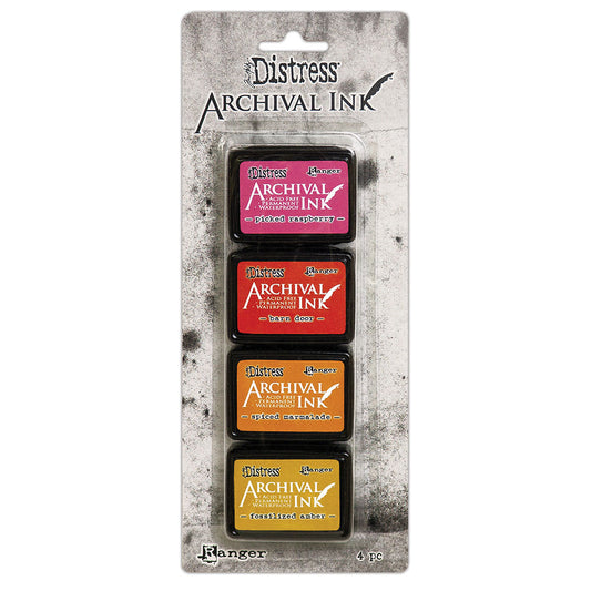 ARCHIVAL DISTRESS INK PADS MINI - KIT #1 - TIM HOLTZ/RANGER