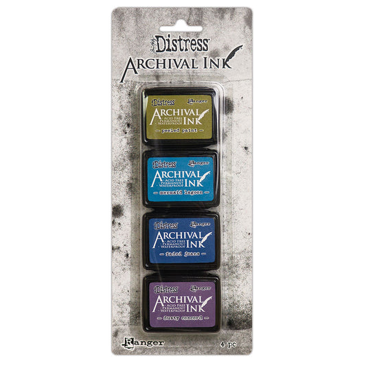 ARCHIVAL DISTRESS INK PADS MINI - KIT #2 - TIM HOLTZ/RANGER