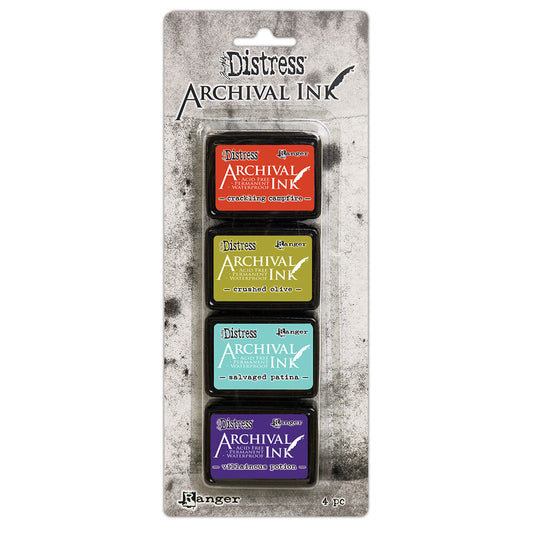 ARCHIVAL DISTRESS INK PADS MINI - KIT #5 - TIM HOLTZ/RANGER