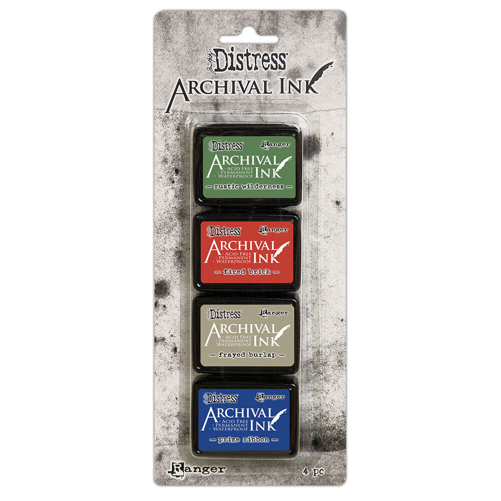 ARCHIVAL DISTRESS INK PADS MINI - KIT #6 - TIM HOLTZ/RANGER