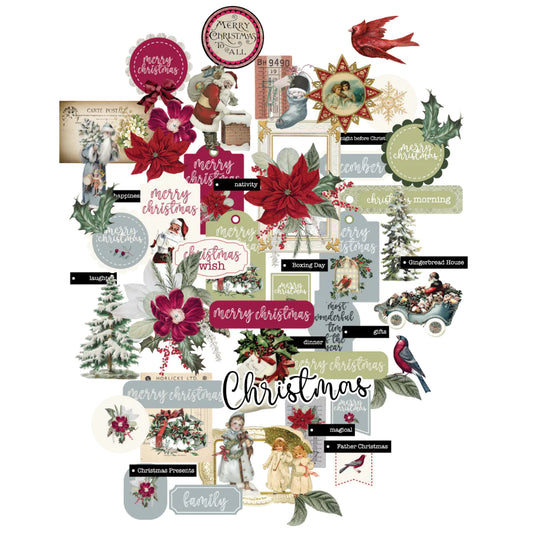 A VERY VINTAGE CHRISTMAS CREATIVE CUTS BY UNIQUELY CREATIVE