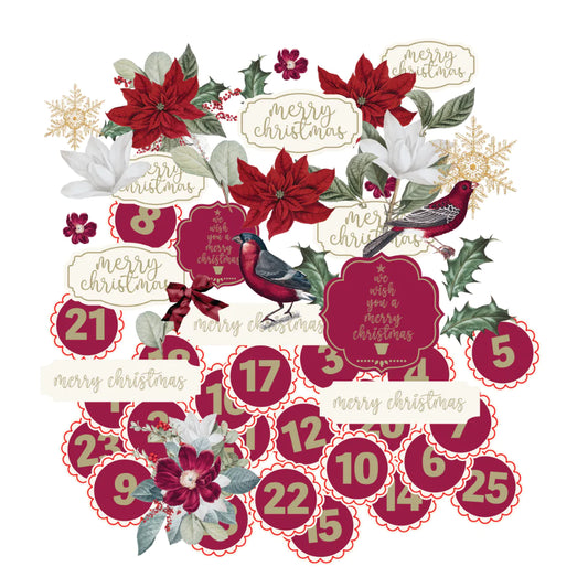 A VERY VINTAGE CHRISTMAS MIXED CREATIVE CUTS BY UNIQUELY CREATIVE