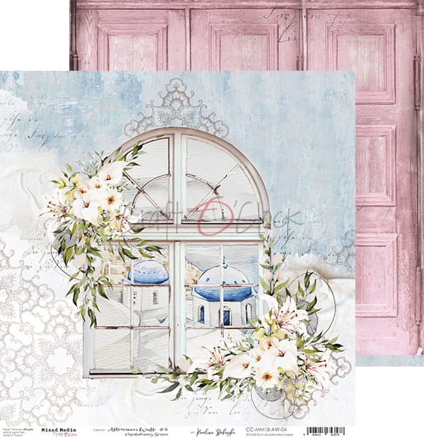 AFTERNOON WALK 12" X 12" SET OF PAPERS - CRAFT O'CLOCK