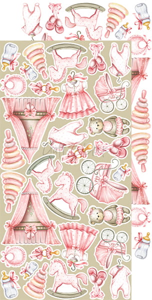 HELLO LITTLE GIRL EXTRAS SET BY CRAFT O'CLOCK