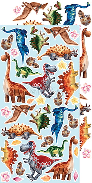 DINO ADVENTURES EXTRAS SET BY CRAFT O'CLOCK