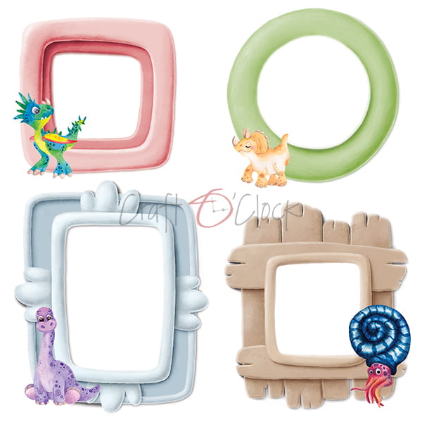 DINO ADVENTURES 6" X 6" SET OF PAPERS