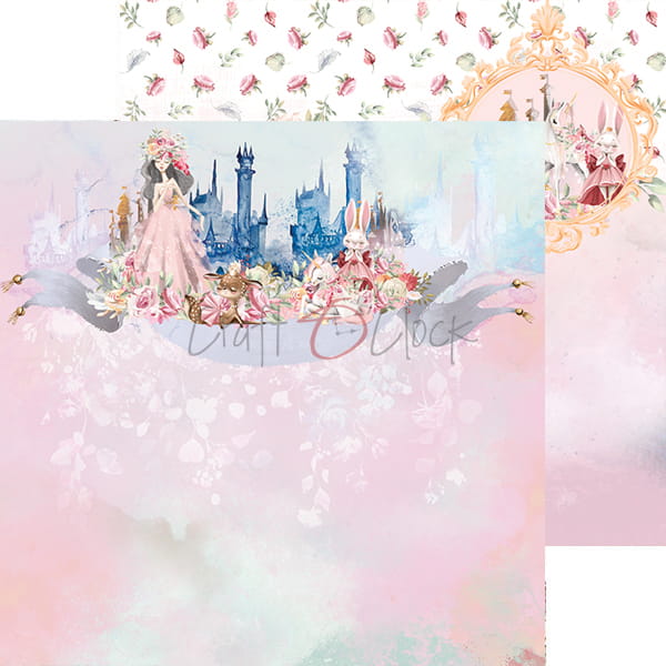 PRINCESS ADVENTURES 6" X 6" MINI SET OF PAPERS